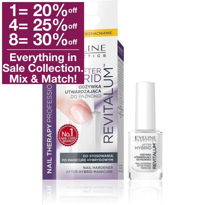 Eveline Cosmetics After Hybrid Revitalum Nail Hardener Therapy 12 ml