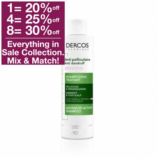 Vichy Dercos Anti-Dandruff Shampoo Sensitive - new packaging