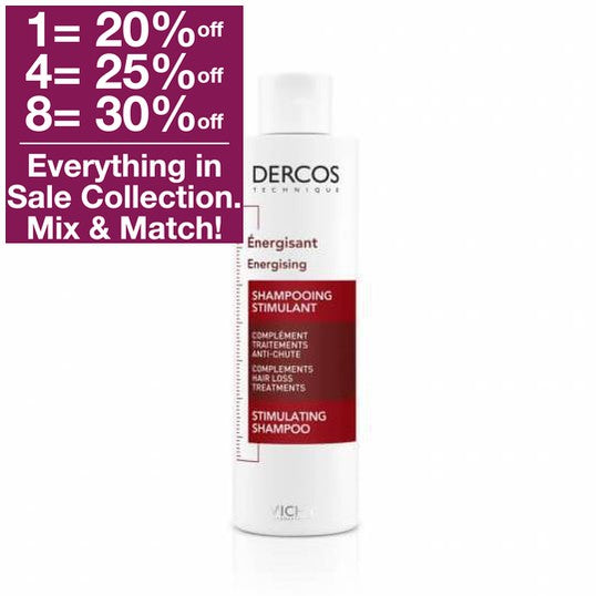 Vichy Dercos Energising Shampoo With Aminexil - new design packaging 