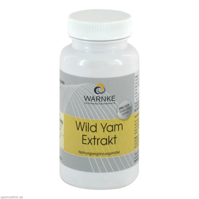 Warnke Wild Yam Extract Capsules 100 pcs
