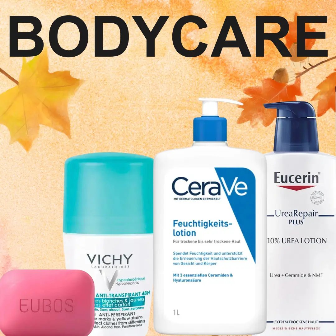 Shop Body Care from Europe, like Vichy Deodorant and Eucerin UreaRepair Plus Foot Cream