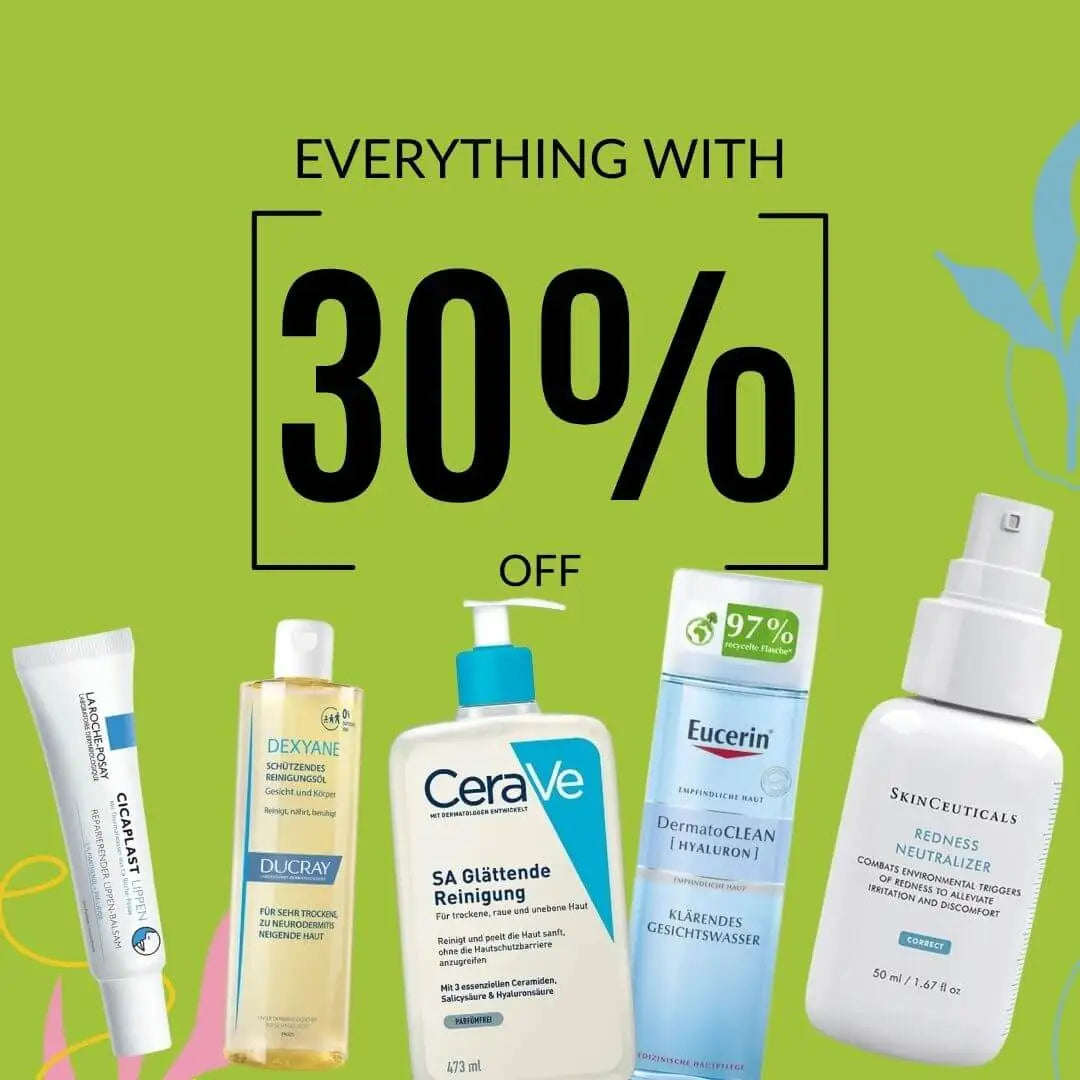 Shop with 30%-39% discount on various items across health and beauty