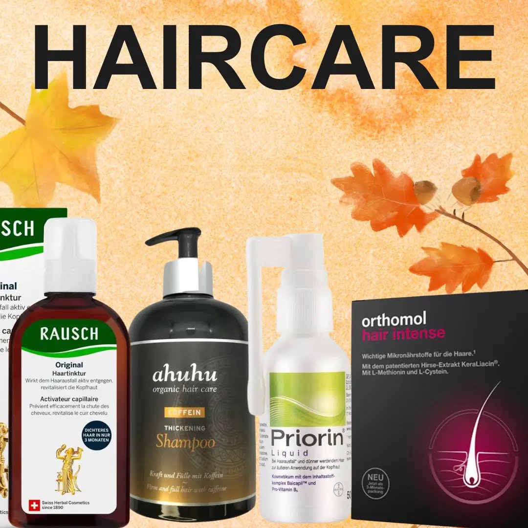 Shop European hair care products such as Ahuhu Essential Anti-Age Elexir, Stieprox Shampoo, Rausch Swiss Herbal Scalp Tonic