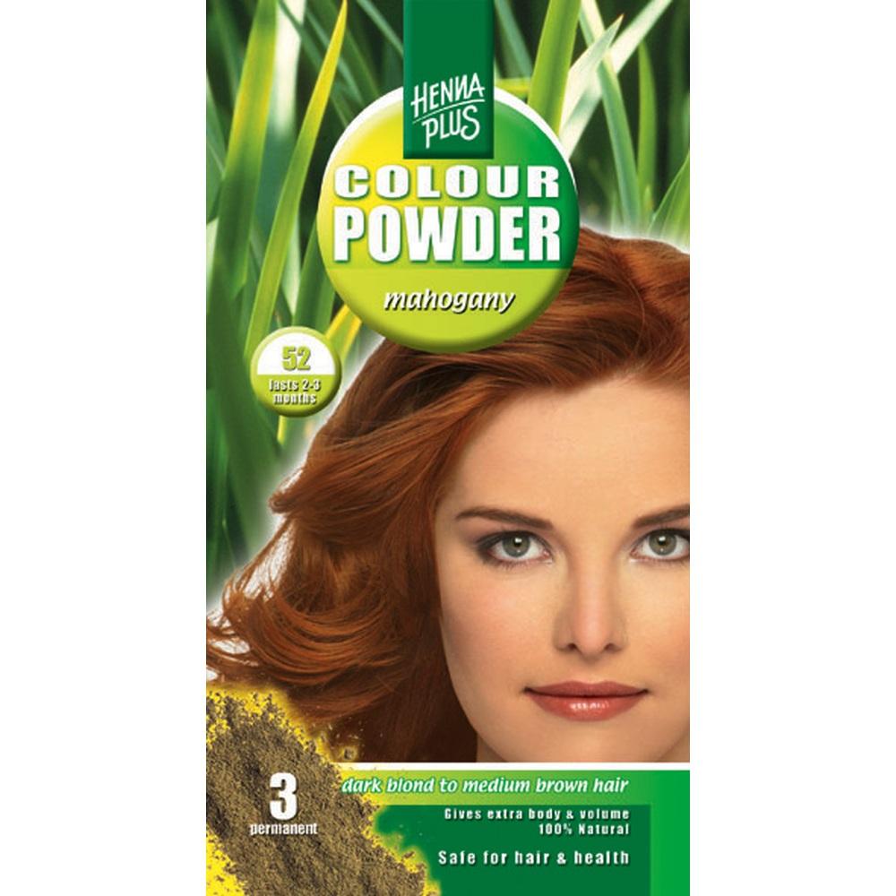 Henna plusz színes por mahagóni 52 100 g