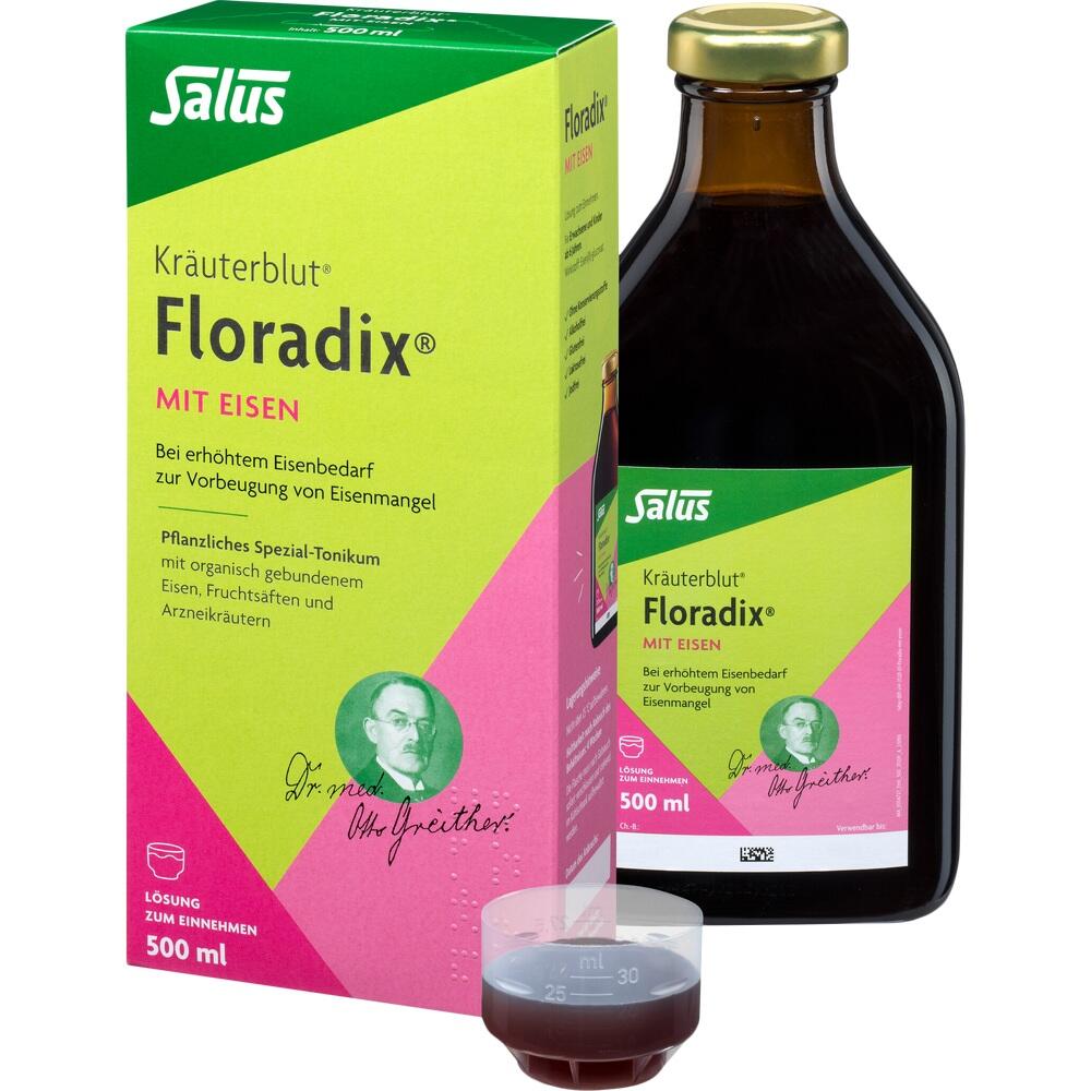 Salus Floradix Bebida de hierro 500 ml