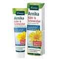 Kneipp Arnika Kühl- & Schmerzgel tube and matching retail box on a plain white background.