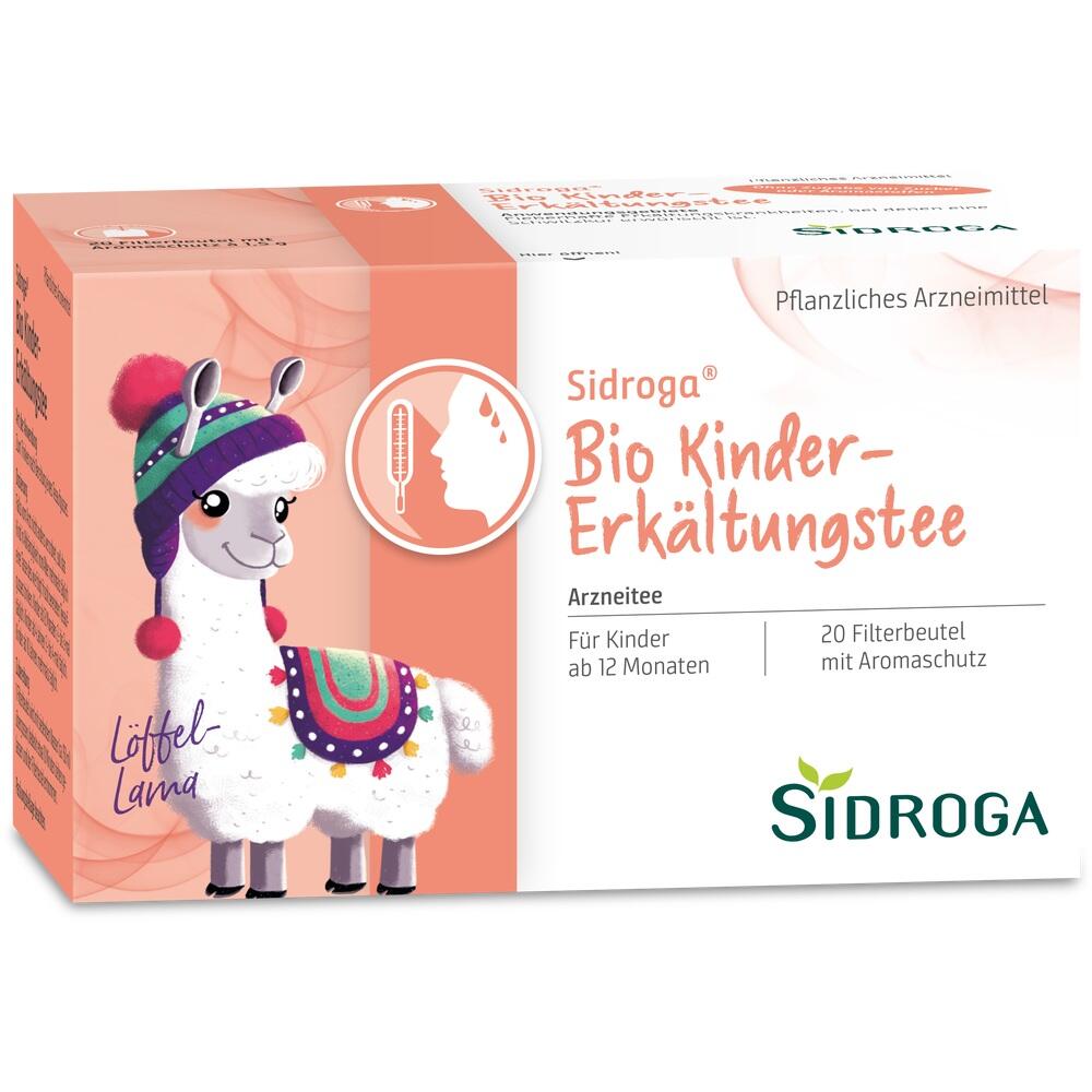 Sidroga Organic Kids Children Cold Filter Bag 20x1.5 g