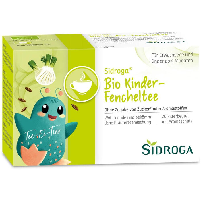 Sidroga Organic Childrens Fennel Tea 20x2.0 g