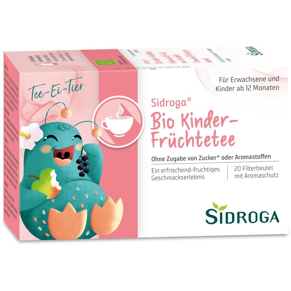 Sidroga pentru copii ceai de fructe organice 20x1,5 g