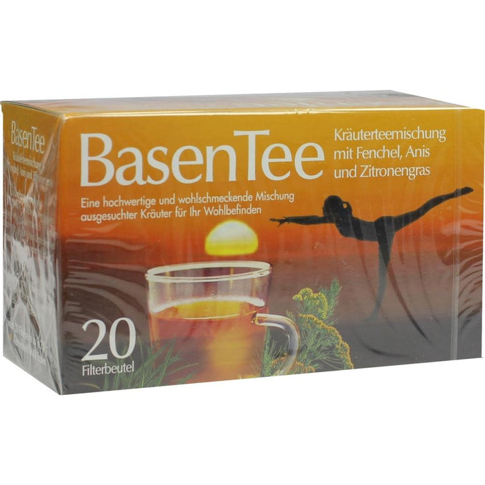 A high-quality and tasty mixture of selected herbs for your well-being. The balance between acids and bases is particularly important for a healthy metabolism. BasenTee Alkaline Tea Filter Bag offers a unique blend of herbs that are specifically calibrated to restore the balance of body chemistry and pH levels, enhancing your overall wellbeing.