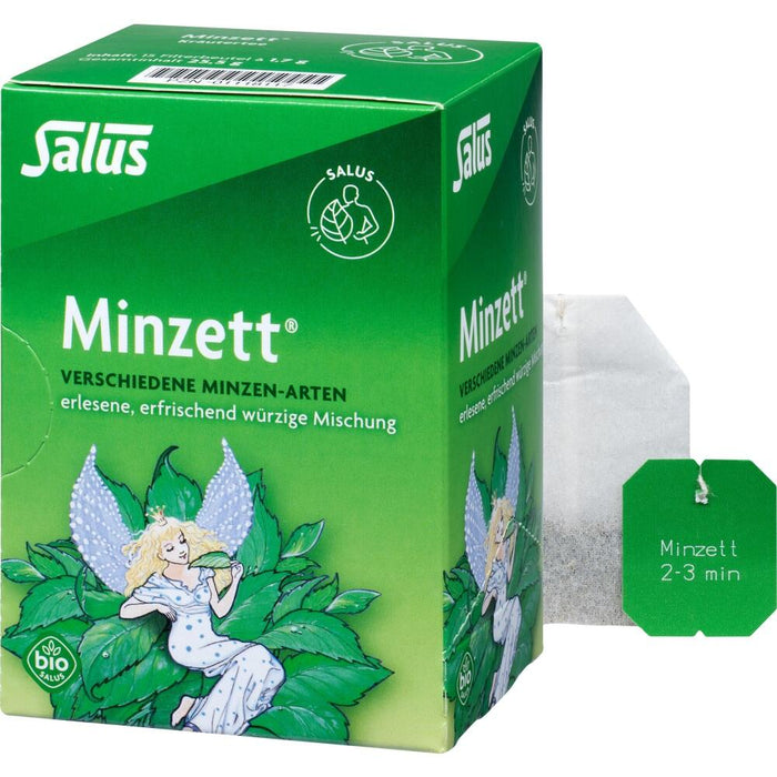 Salus Organic Mint Herbal Tea 1 box