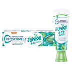 Sensodyne Proschmelz Junior toothpaste packaging on a white background