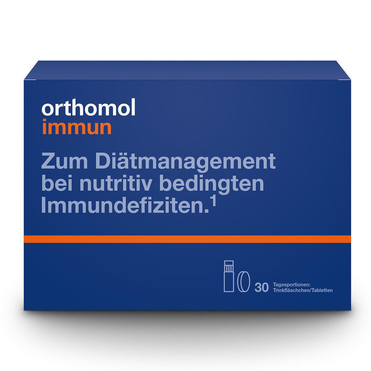 Orthomol Immune is a multi-vitamin and mineral supplement that supports your immune system 