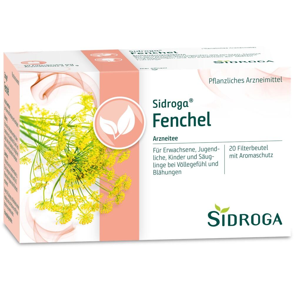 Pungi de filtru de ceai cu fenicul Sidroga 1 cutie