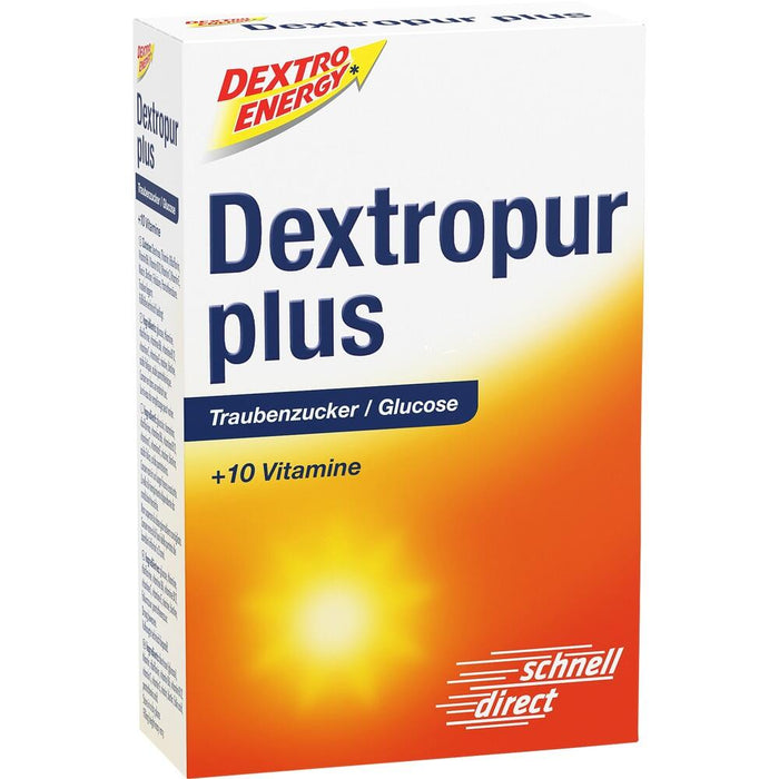Dextropur Plus powder for versatile use when there is an increased need for quickly available carbohydrates such as dextrose with vitamins. VicNic.com