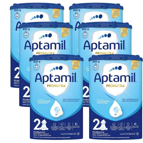 Aptamil Pronutra 2 Follow-on Milk Formula (6+ months) 6x800g