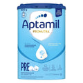 Aptamil Pronutra PRE milk powder container on a white background