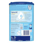 Aptamil Pronutra 2 baby formula packaging with blue lid and white label.