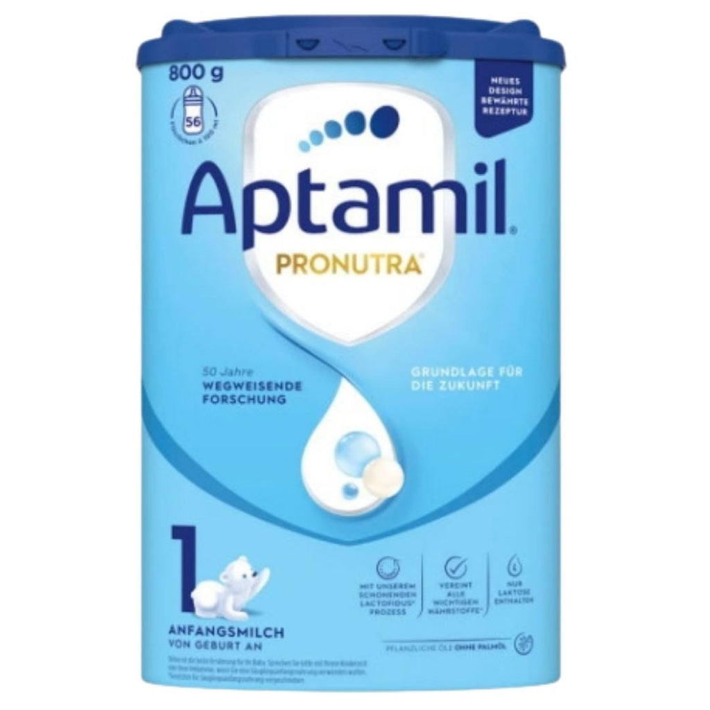 Aptamil Pronutra 1 baby formula packaging on a white background