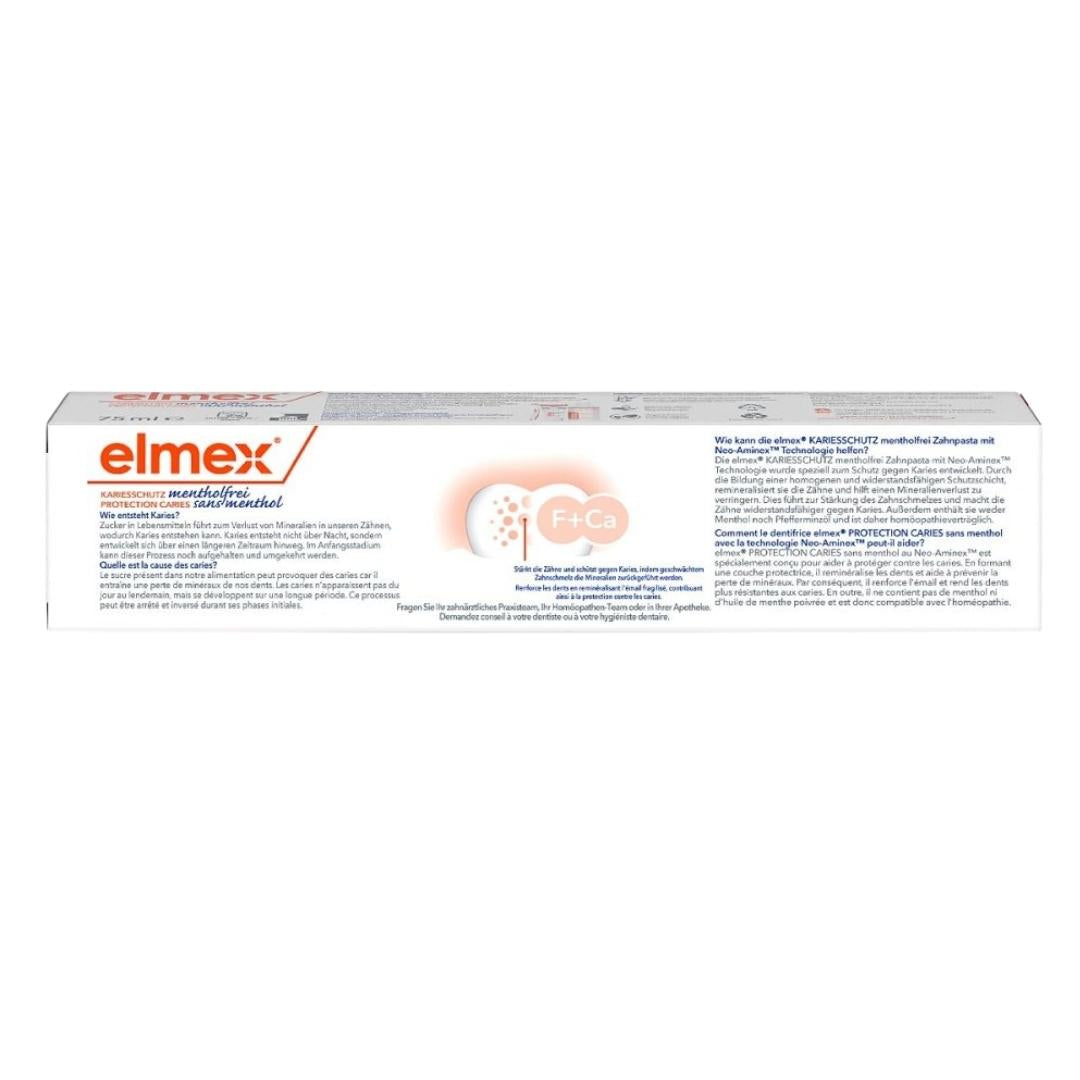 Elmex Menthol Free Toothpaste 75 ml