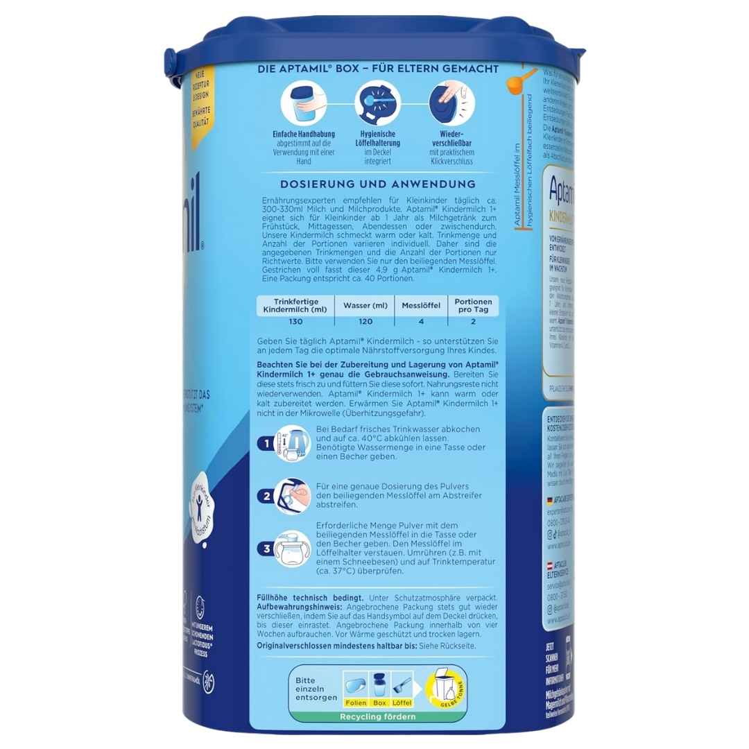 Aptamil Pronutra Lapte de creștere 1+ 800g - Germania - VicNic.com