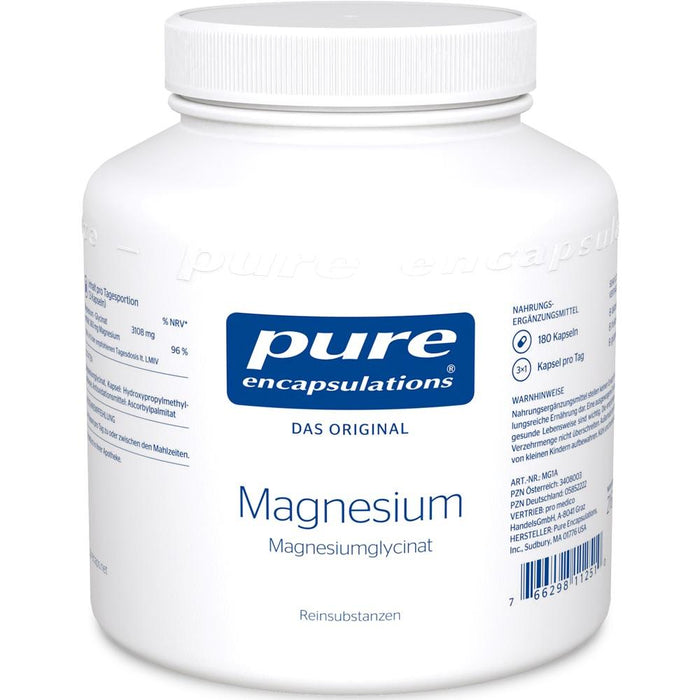 Pure Encapsulations Magnesium 180 cap
