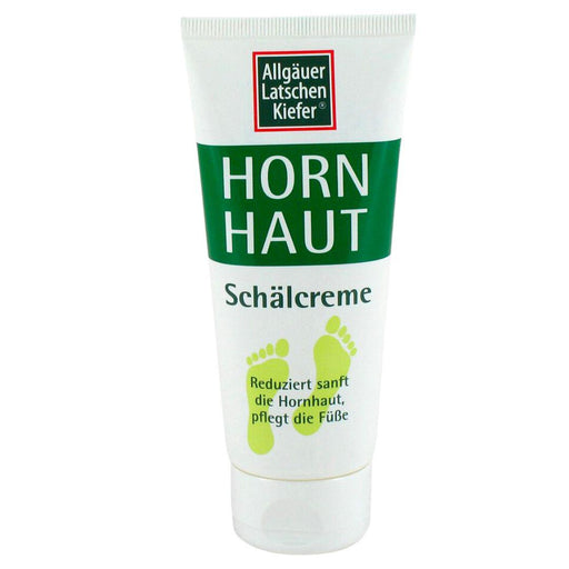 The Allgäuer Latschenkiefer mountain pine callus peeling cream with 10% UREA and an innovative combination of active ingredients gently peels the callus. It absorbs quickly and is not greasy.