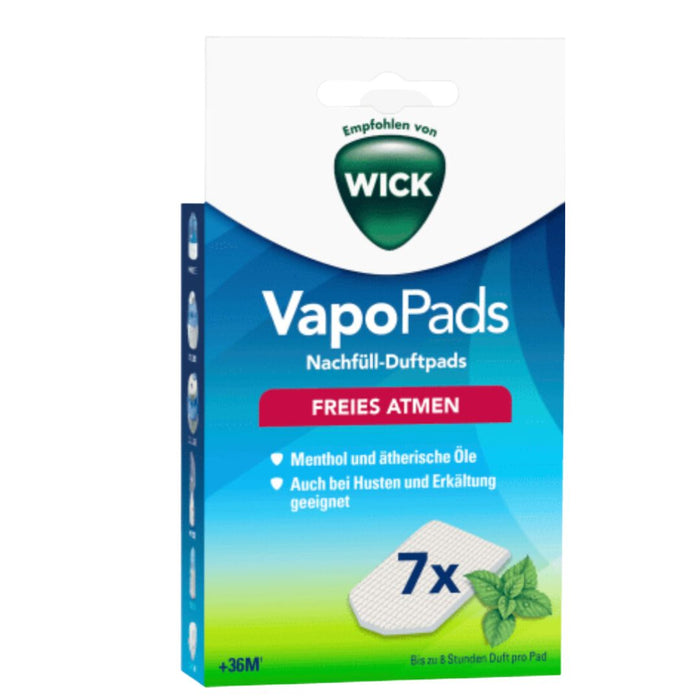 Wick VapoPads Menthol Refill Pack 7 pcs