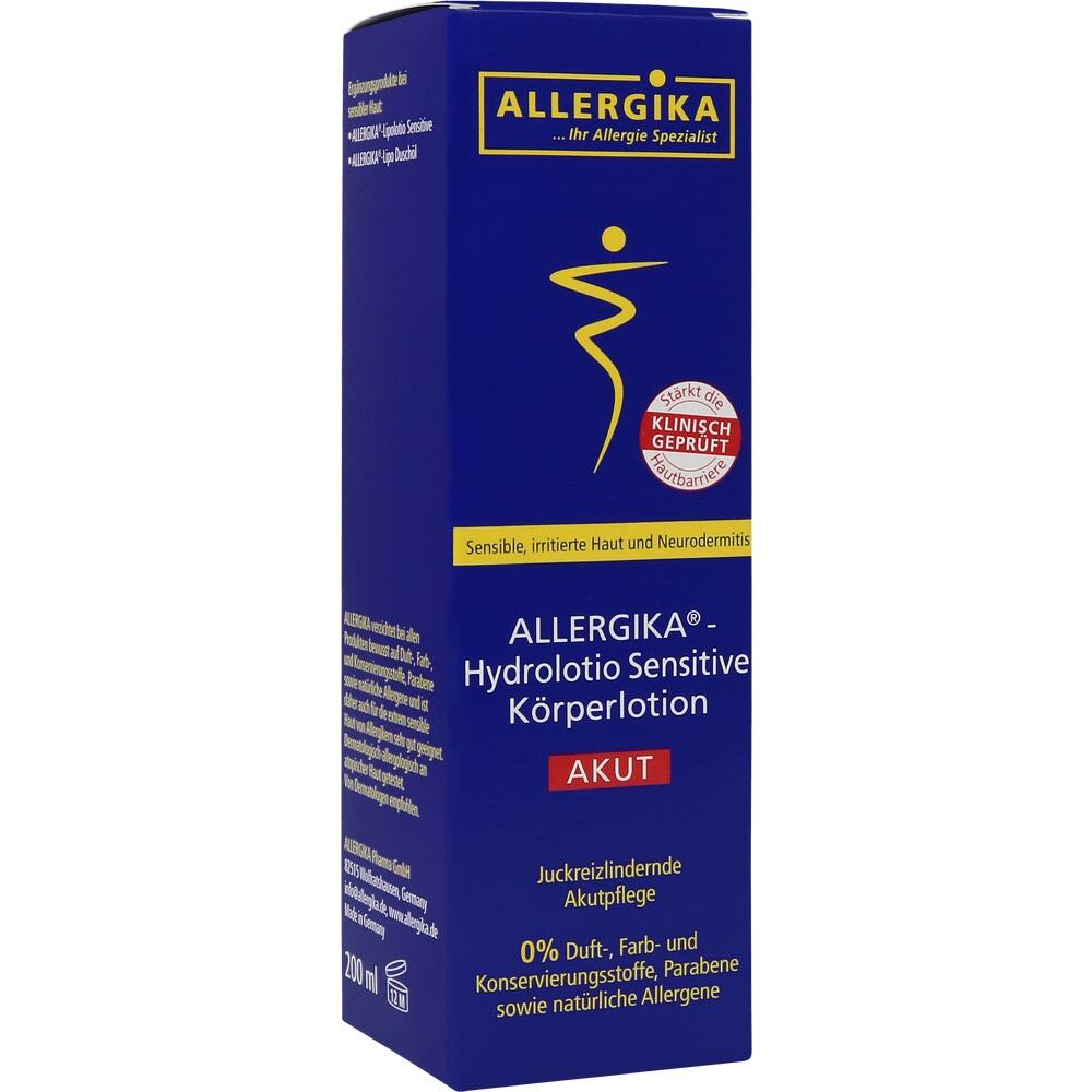 Lozione corporeo sensibile all'Allergika Hydrolootio 200 ml