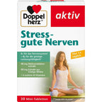 Doppelherz Anti-Stress are ideal to tackle daily stress and strengthen your body with vitamin B1, B6 and B12 as well as melissa for the normal functioning of the nervous system. VicNic.com