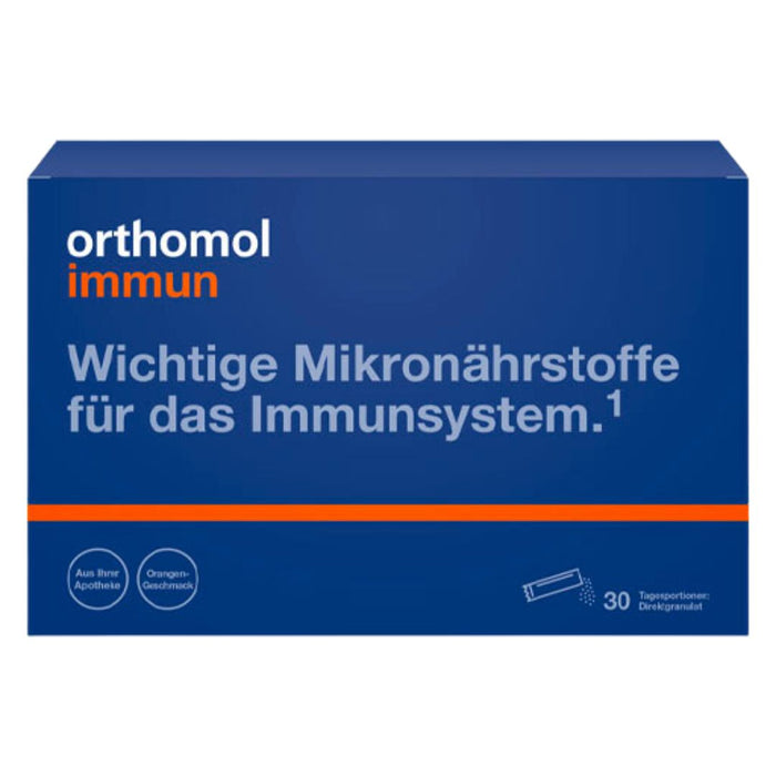 Orthomol Immun Direct Granulat Orange 30 pcs