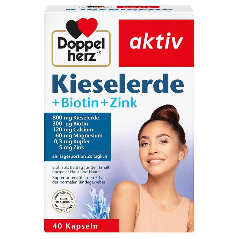Doppelherz Silica + Biotin + Zinc 40 cap