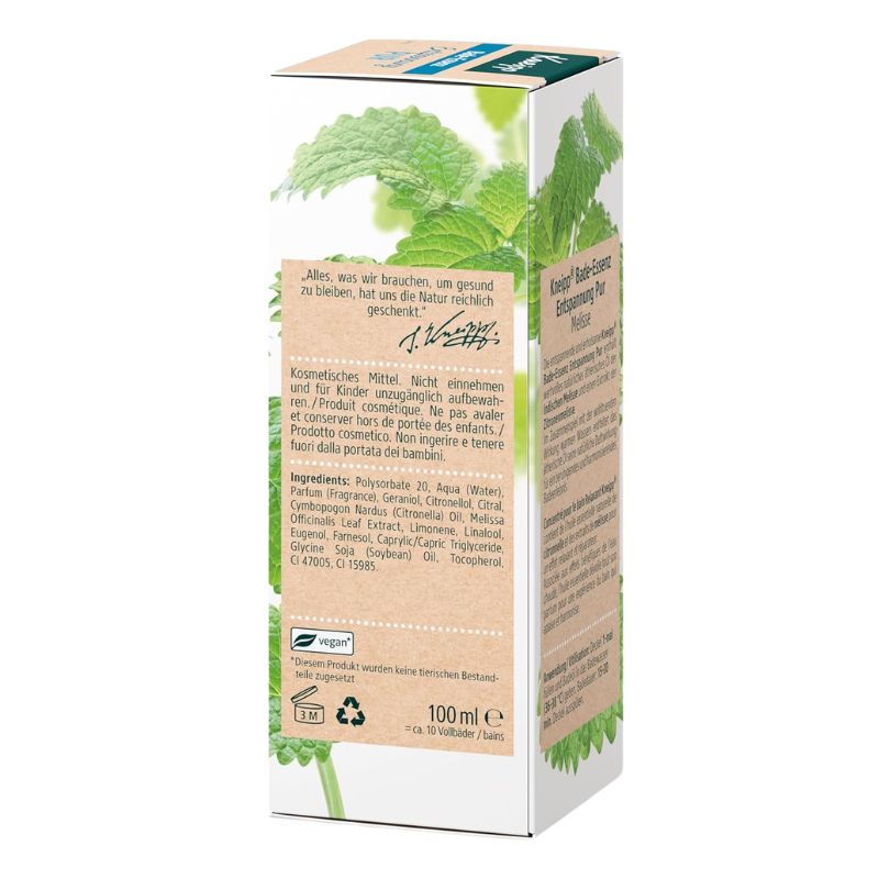 Kneipp bad essensen ren afslapning 100 ml