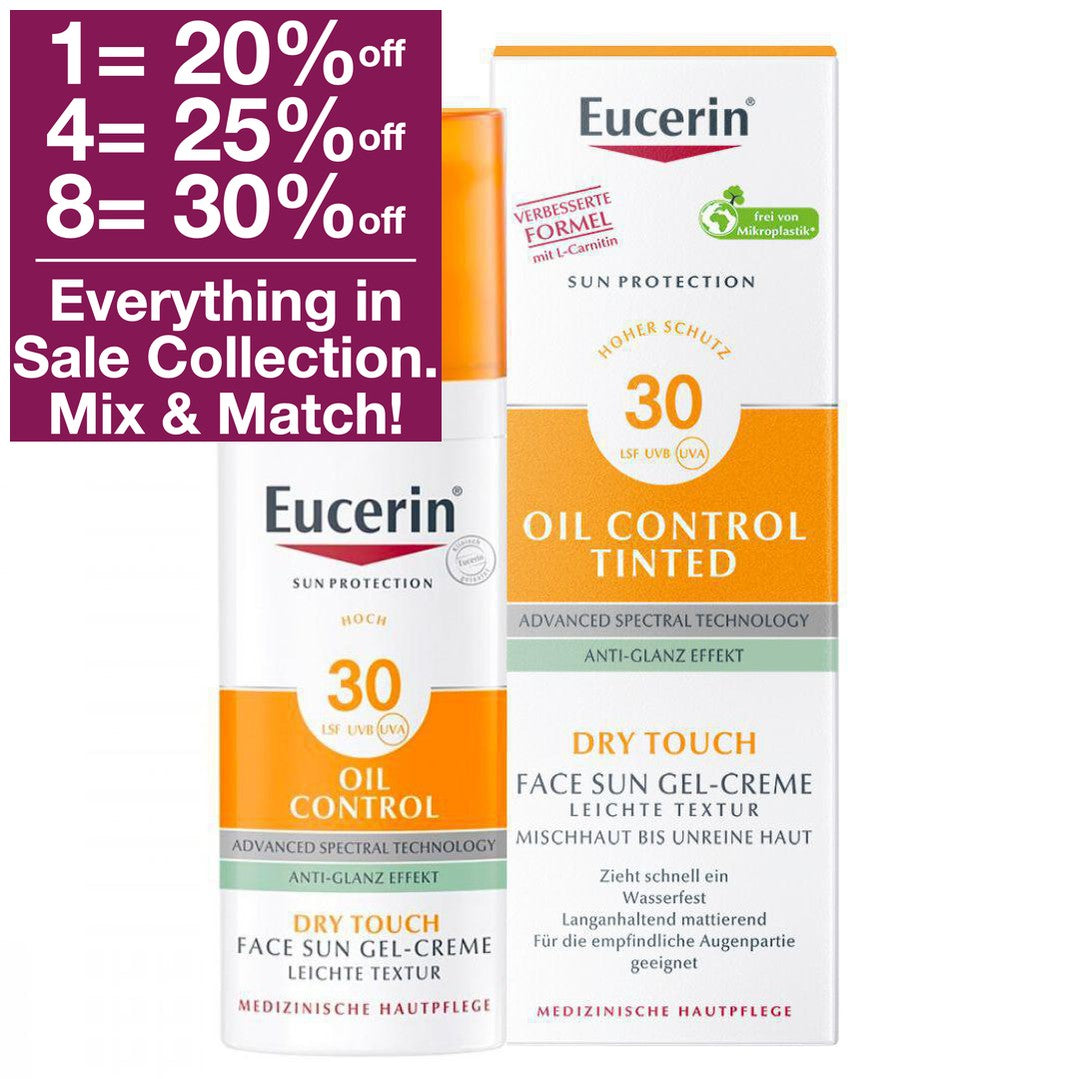 Eucerin Face Oil Control Sunscreen Lotion - SPF 50 (Ingredients