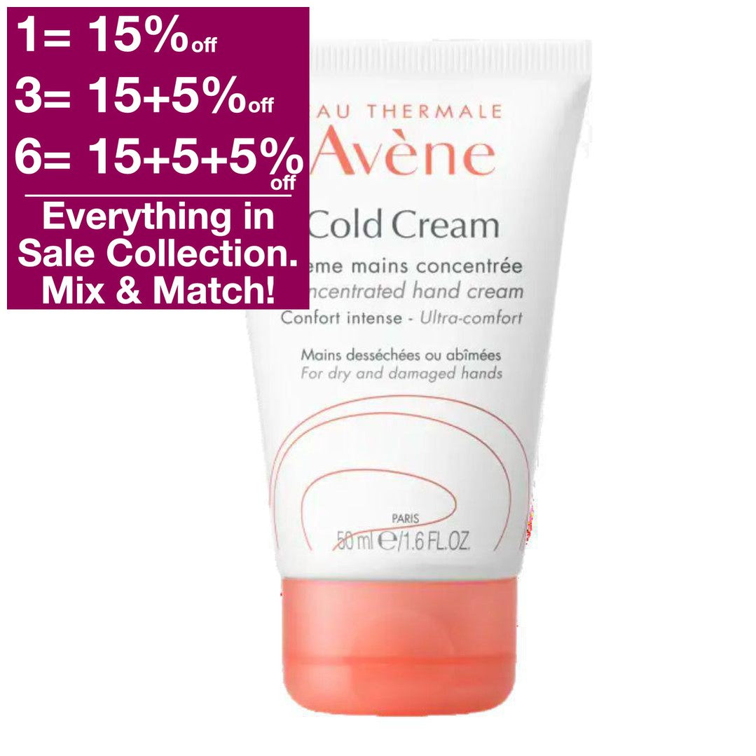 Tested in extreme cold conditions, this nourishing Cold Cream hand cream leaves hands soft, non-greasy and non-sticky with its enveloping texture and light fragrance. Thanks to the Cold Cream complex of Eau Thermale Avène, a traditional blend of ingredients from the French Materia Medica, this hand cream nourishes and soothes, protecting against cold and dryness even in winter.