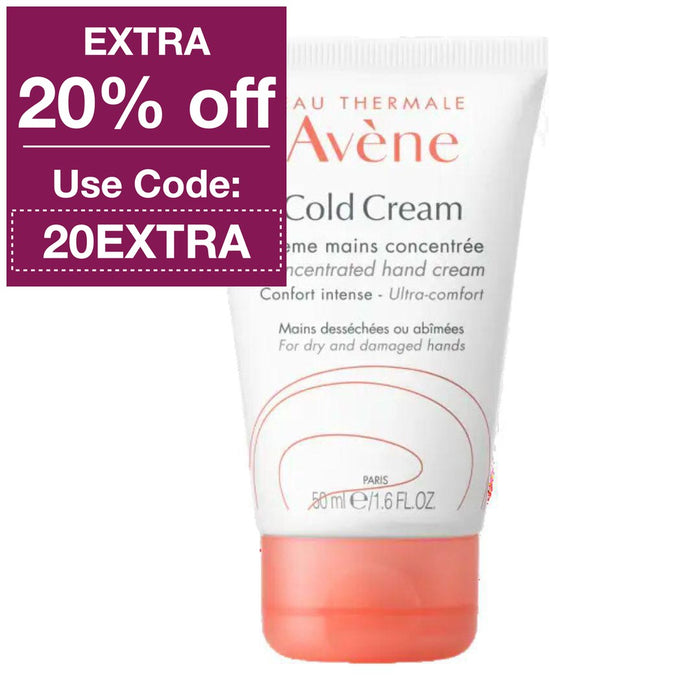 Tested in extreme cold conditions, this nourishing Cold Cream hand cream leaves hands soft, non-greasy and non-sticky with its enveloping texture and light fragrance. Thanks to the Cold Cream complex of Eau Thermale Avène, a traditional blend of ingredients from the French Materia Medica, this hand cream nourishes and soothes, protecting against cold and dryness even in winter.