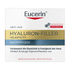 Eucerin Hyaluron-Filler + Elasticity Anti Aging Night Cream 50 ml packaging box