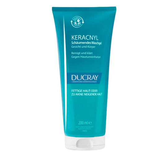 Ducray Keracnyl Cleansing Gel is the ideal solution for blemished skin! Even though it's greasy, this skin type requires daily upkeep with gentle cleaning methods. Harsh and frequent cleansing can strip the upper layer of skin, making it easier for bacteria to enter and triggering increased sebum production. Rebalance with this gentle, soothing gel!