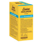 Yellow box of Luwos Heilerde with text on a white background