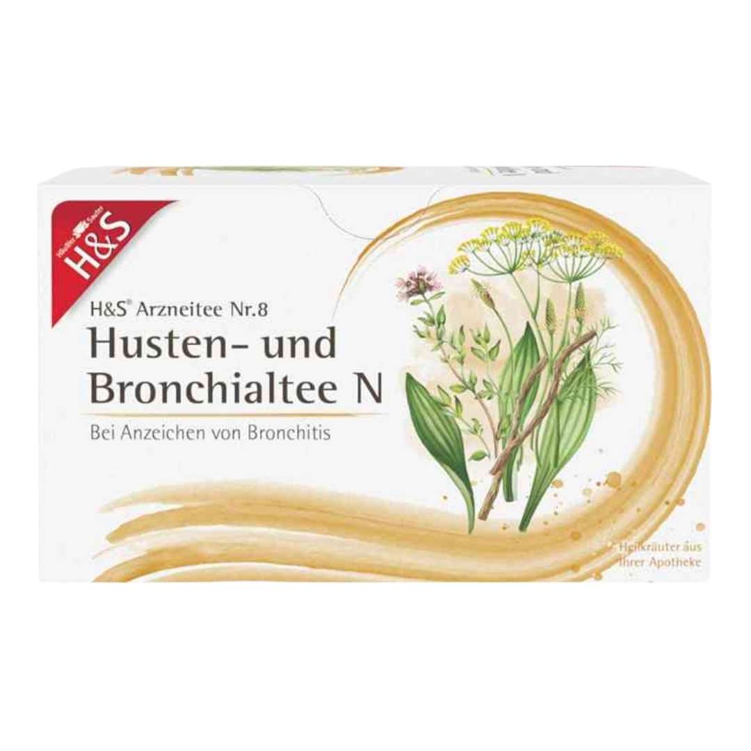 H&S Cough and Bronchial Tea 1 Box
