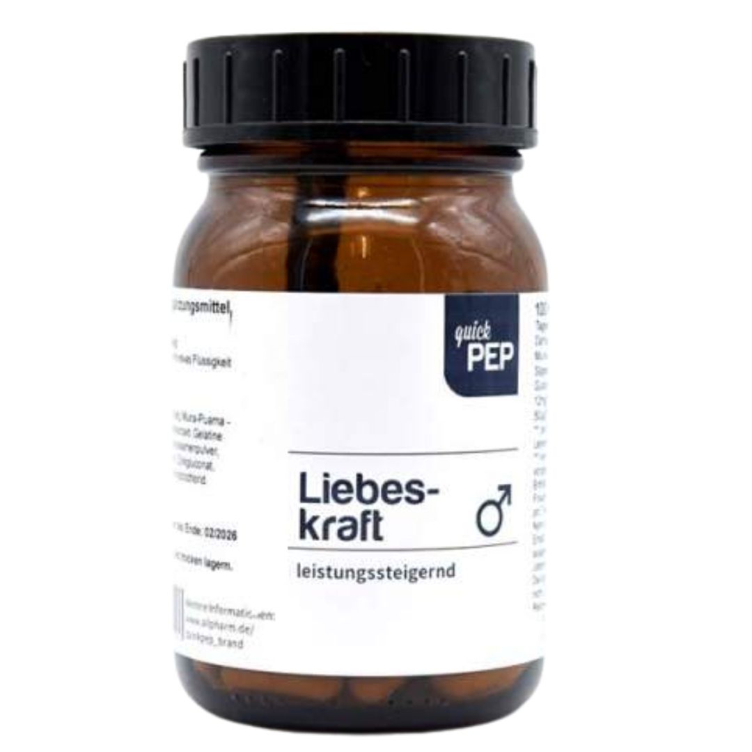 New design - Brown bottle with a label on a white background