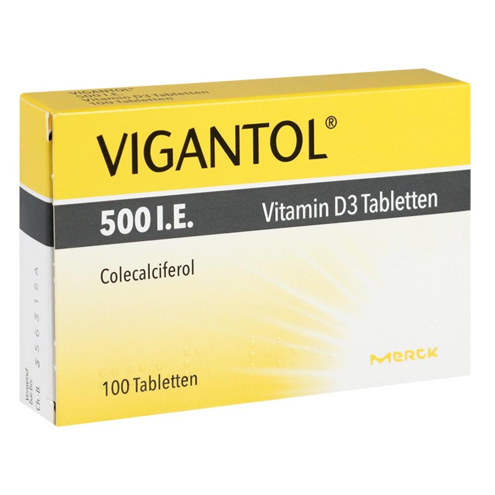 Vigantol 500 I.E.  Vitamin D3 100 st