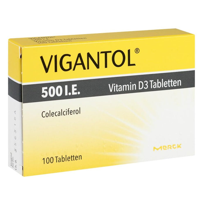 Vigantol 500 I.E. Vitamin D3 100 pcs
