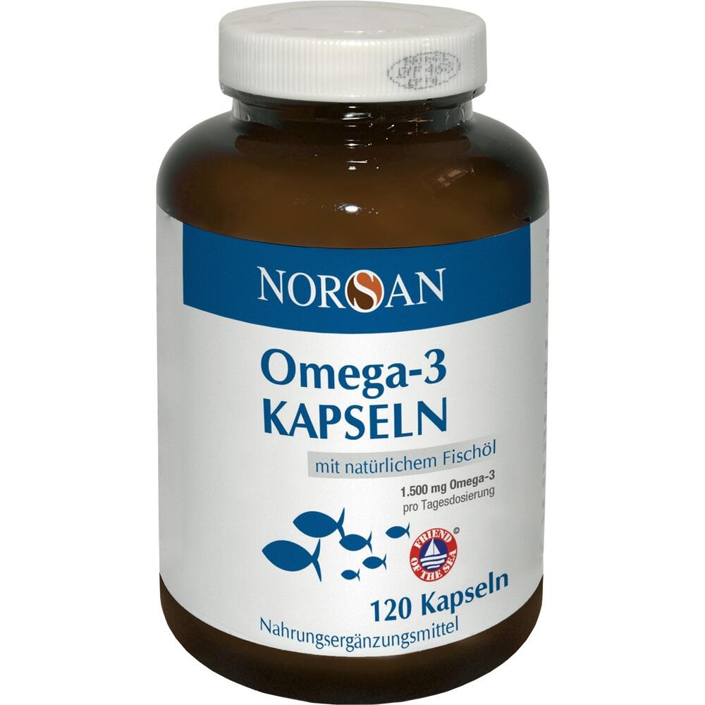 Norsan Omega-3 Capsules for Heart and Brain Support 120 pcs