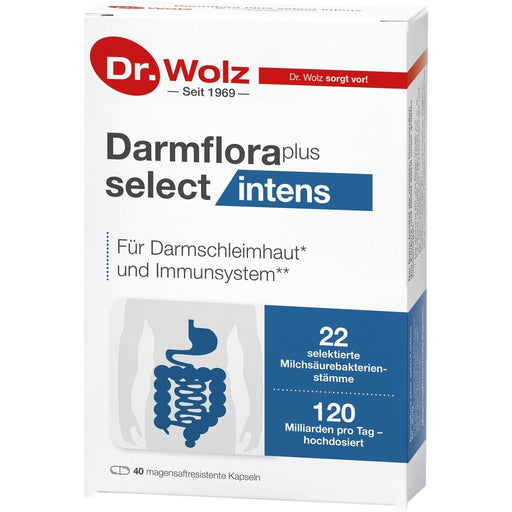 Dr. Wolz Darmflora Probiotic Plus Select Intens 40 cap Buy on VicNic.com