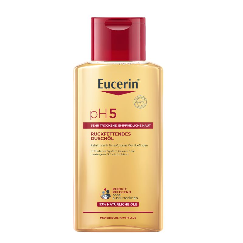 שמן מקלחת <tc>eucerin</tc> PH5 200 מ"ל