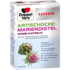 Doppelherz's Artichoke-Saint Mary's Thistle Combined Capsules contain high-quality extracts of artichoke leaves and milk thistles. Each capsule contains a concentrate of up to 2000 mg of milk thistle and 187.5 mg of artichoke. VicNic.com