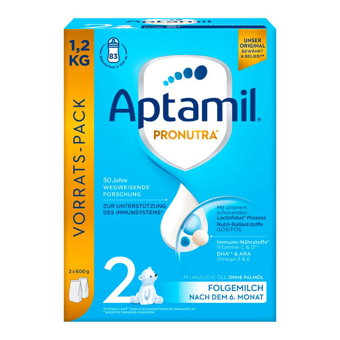 Aptamil Pronutra 2 follow-on milk 2 x 600 g
