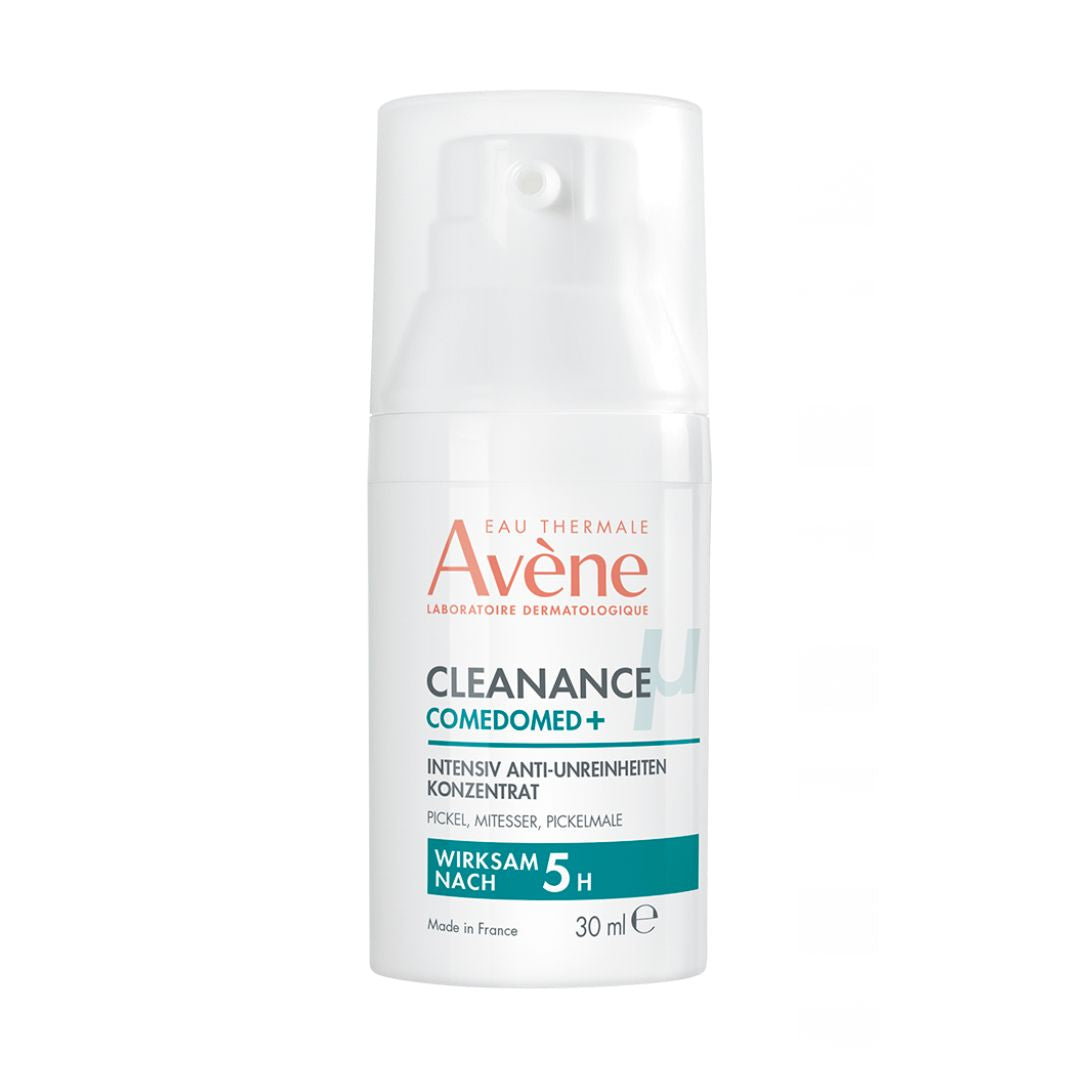 Avene Cleanance Comedomed+ skincare product on a white background