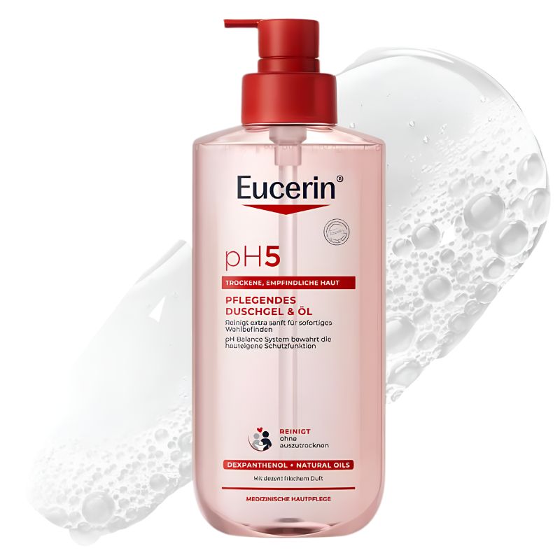 Eucerin pH5 tusfürdő pumpával 400 ml